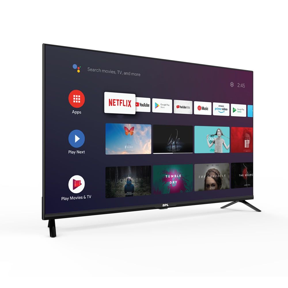 BPL 109 cm (43 inches) Full HD Smart Android LED TV (43FA4301,Black)