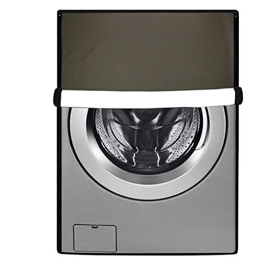 Nitasha Outdoor and Indoor Washing Machine Cover for Kelvinator 6 kg Front Loading Fully Automatic Washing Machine, KWF-A600CW (Military/Waterproof-dustproof)