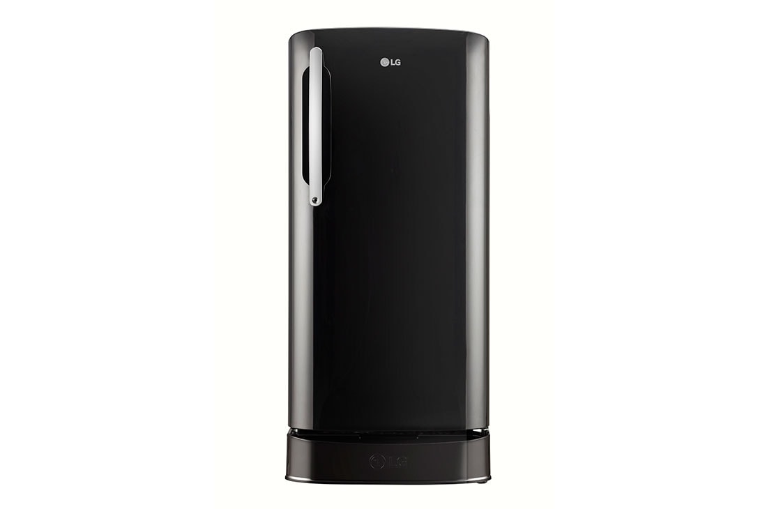 LG 204 L Single Door Refrigerator with Smart Inverter Compressor in Ebony Sheen Color