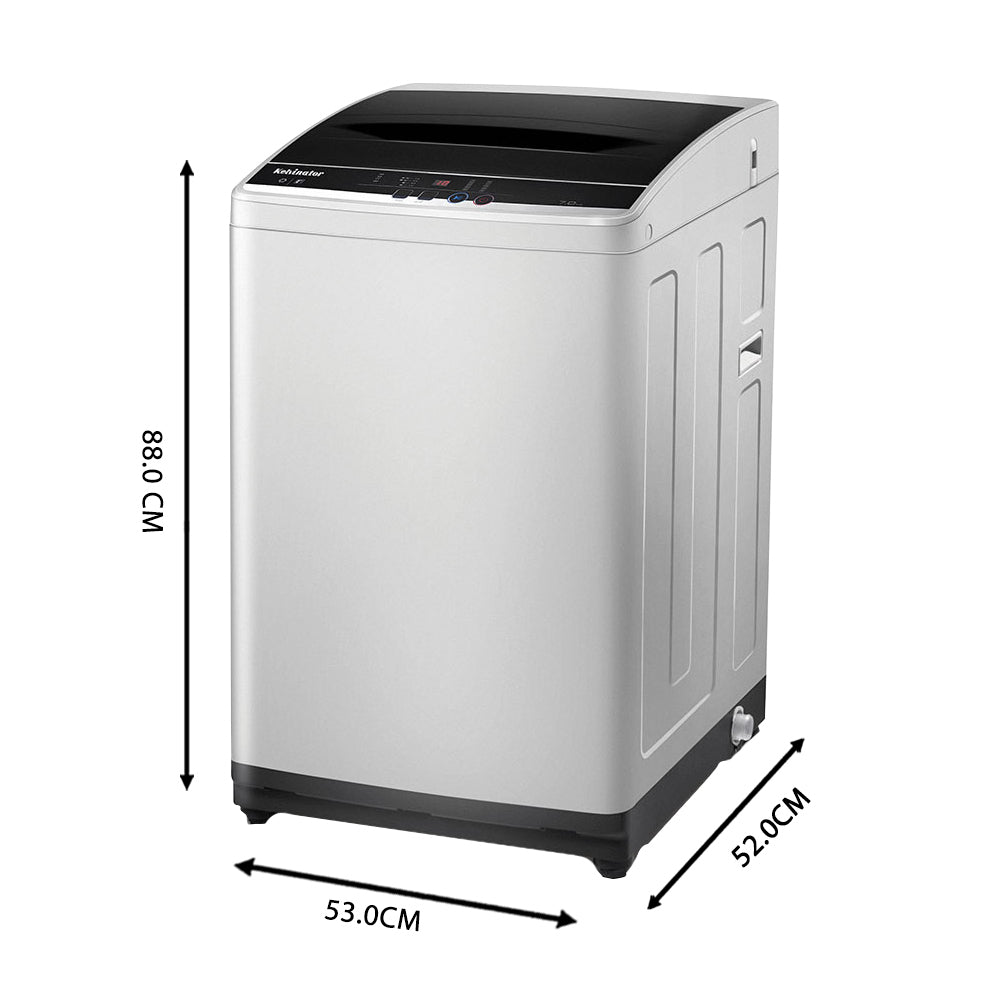 Kelvinator 6.5 Kg Top Loading Fully Automatic Washing Machine with Error Monitoring and Memory Backup, KWT-A650LG
