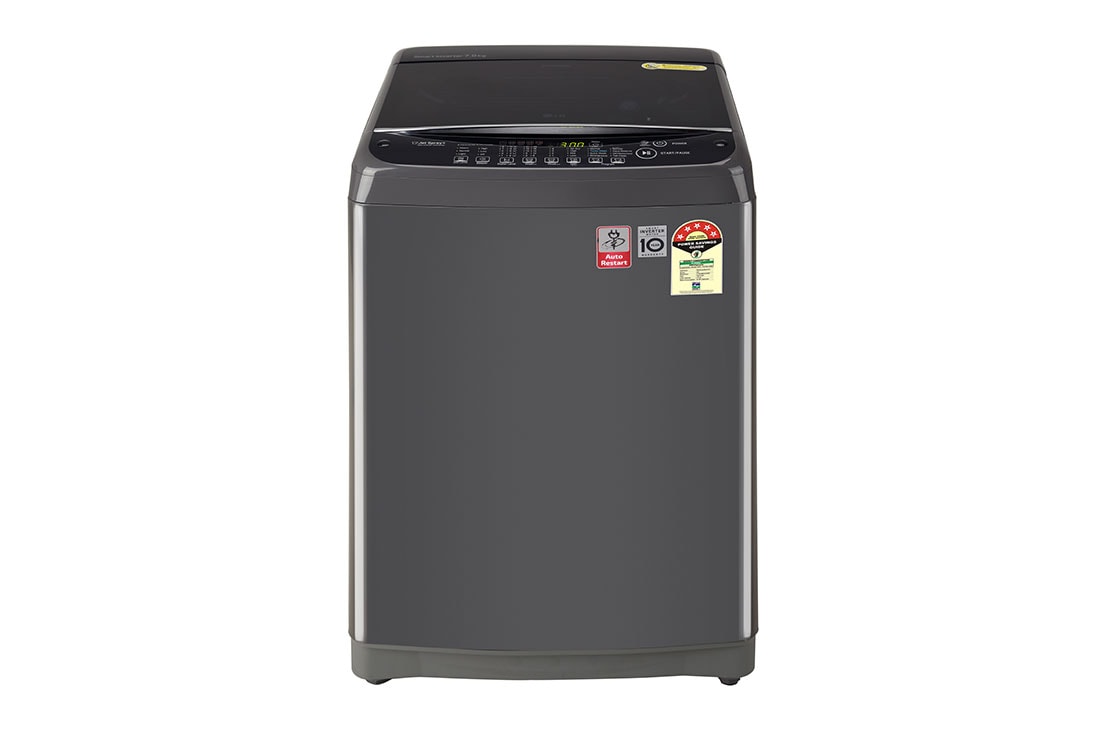 LG 7.0kg, Fully-Automatic Top Load Washing Machine, 5 Star, Middle Black, Jet Spray+, Punch+3, TurboDrum