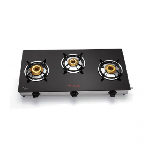 Butterfly 3 burner stainless best sale steel gas stove
