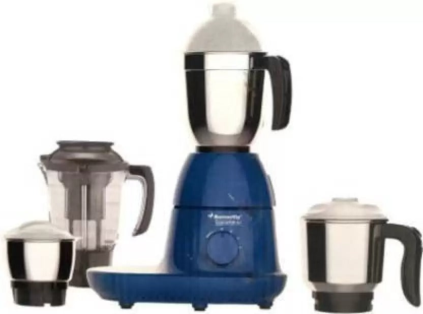 Butterfly Cyclone INK BLUE 750 Mixer Grinder (4 Jars, INK BLUE)