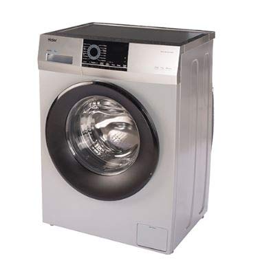 Haier 6.5 kg Fully-Automatic Front Loading Washing Machine (HW65-10829TNZP, Titanium Grey)