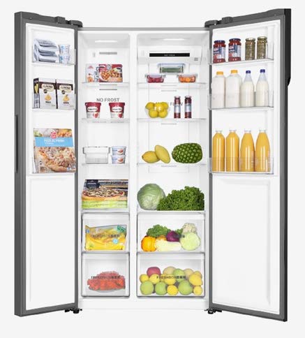 Haier 570 L with Inverter Side by Side Refrigerator