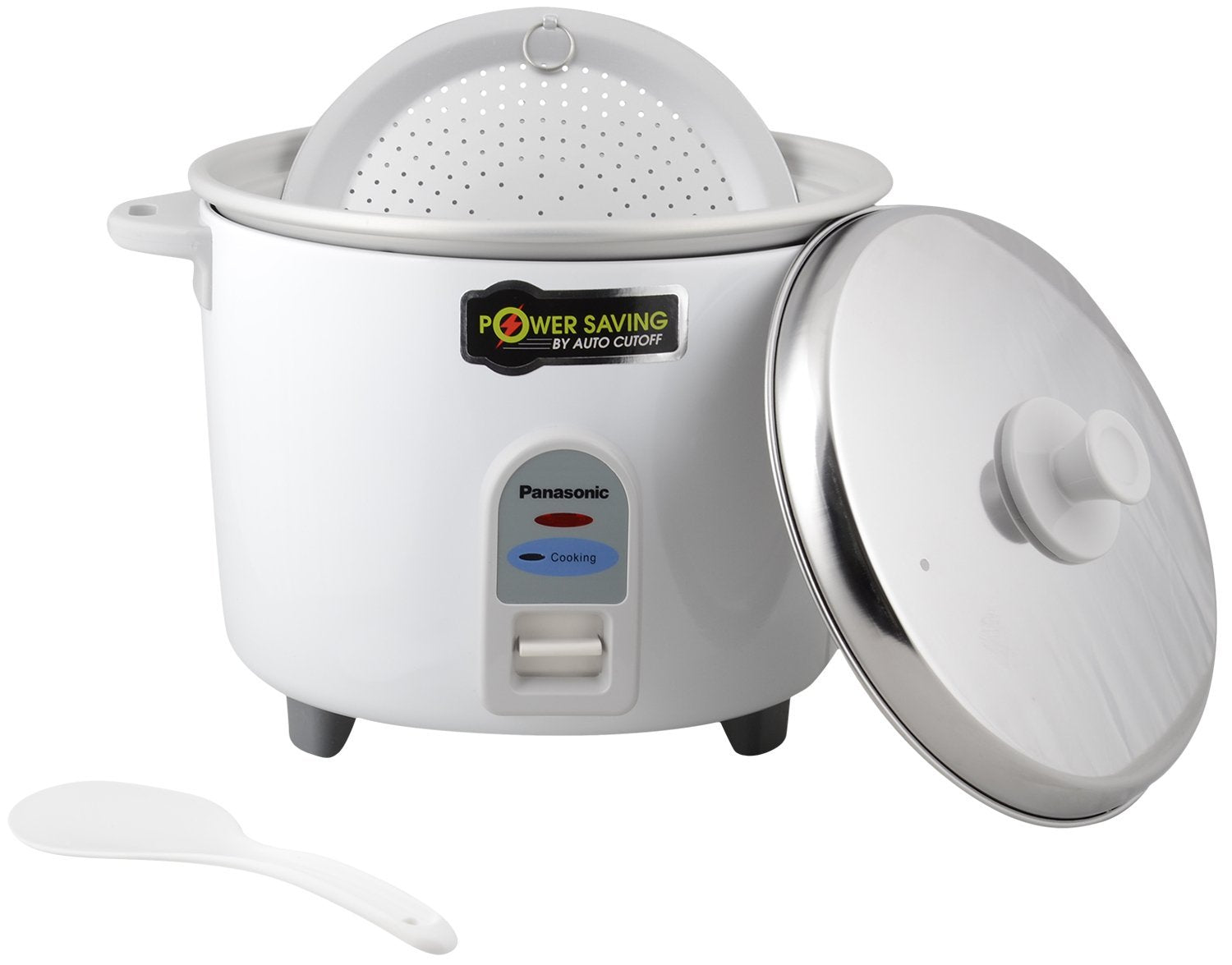 Panasonic SR-WA18-E 4.4-Litre Automatic Rice Cooker (White)