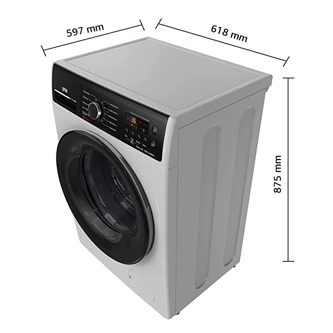 IFB 6.5 Kg 5 Star Fully-Automatic Front Loading Washing Machine with Power Steam (ELENA ZSS, Silver, 4 Year Warranty, 3D Technology, Steam Wash)
