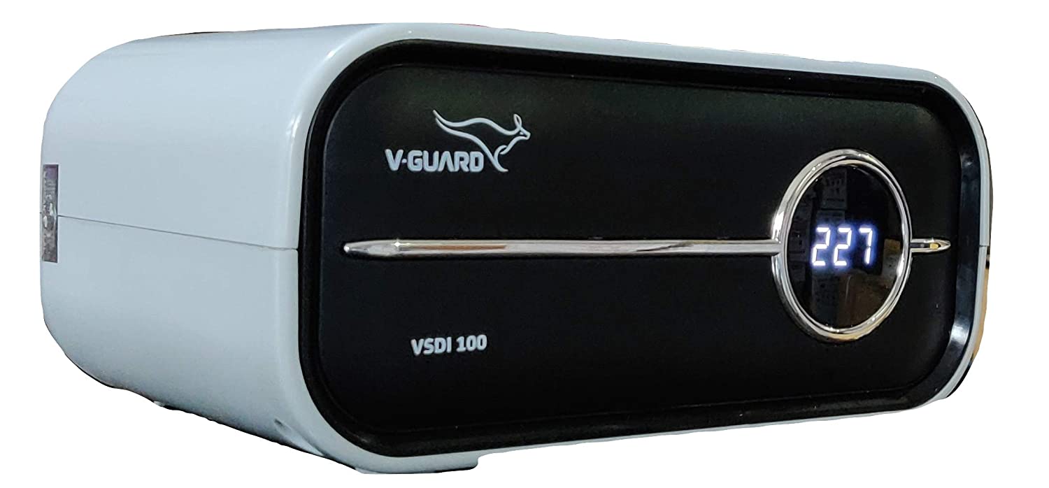 V-Guard V Guard VSDI 100 Digital for Inverter Refrigerator up to 900 L/Deep Freezer up to 4 Ampere, Grey for Working Range(Input) : 120 VAC -280 VAC