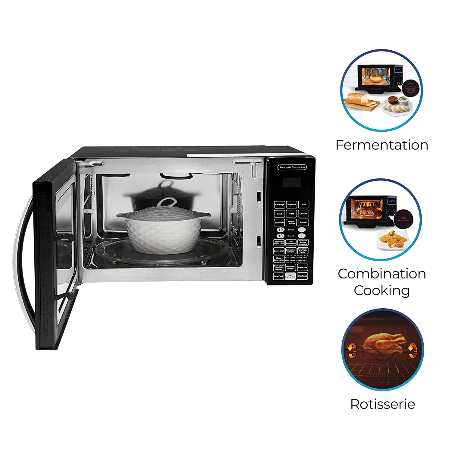 IFB 30 L Convection Microwave Oven (30BRC2, Black, With Starter Kit)