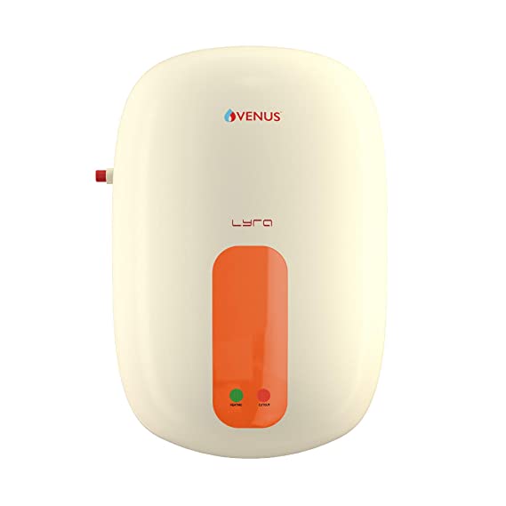 Venus Lyra 3R30 3-Litre Instant Water Heater (Ivory/Orange)