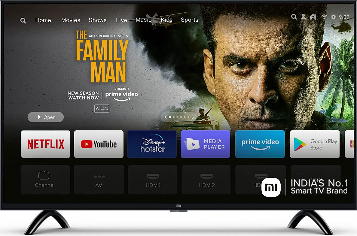 Mi 80 cm (32 inches) HD Ready Android Smart LED TV 4A PRO