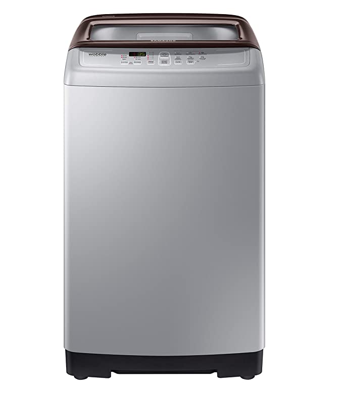 Samsung 6.5 Kg Fully-Automatic Top Loading Washing Machine (WA65A4022NS/TL, Imperial Silver, Wobble technology)