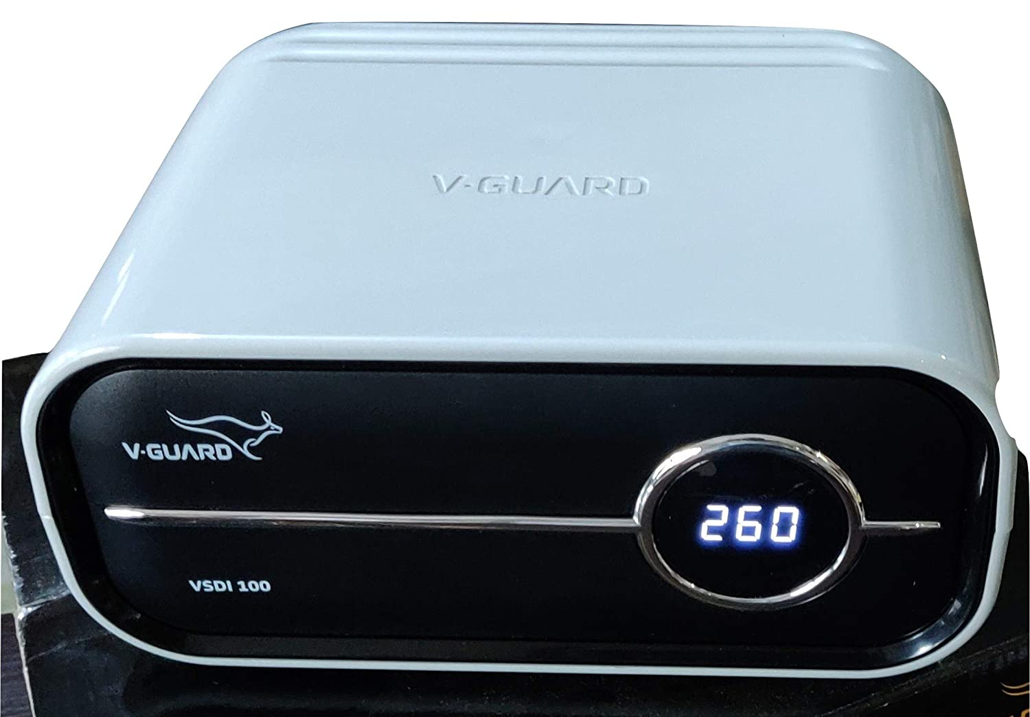 V-Guard V Guard VSDI 100 Digital for Inverter Refrigerator up to 900 L/Deep Freezer up to 4 Ampere, Grey for Working Range(Input) : 120 VAC -280 VAC