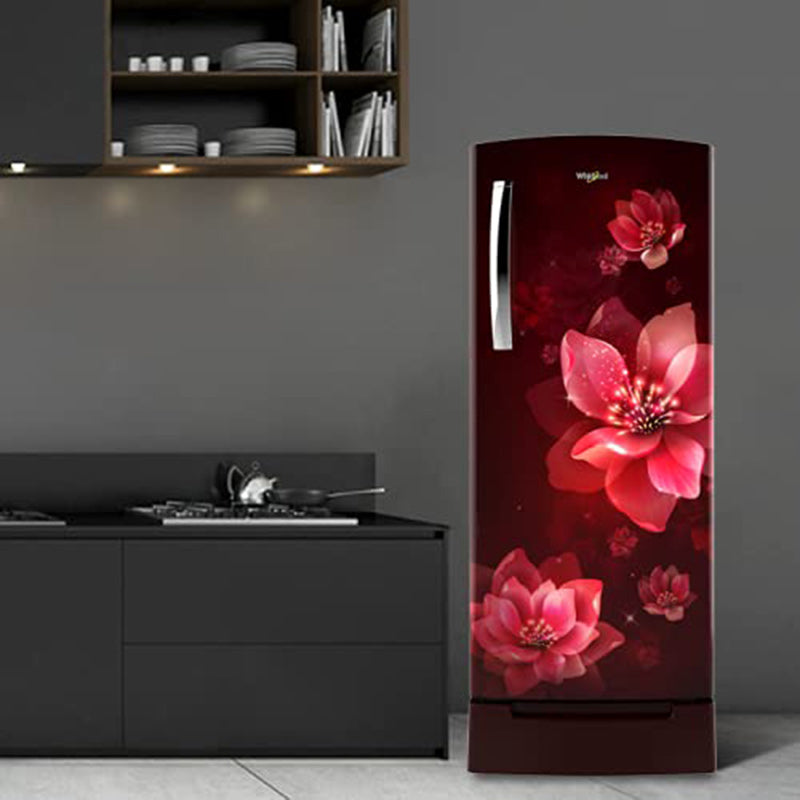 Whirlpool 200 L 3 Star Direct-Cool Single Door Refrigerator 72113 MAGIC PRO ROY 3S, Wine Mulia