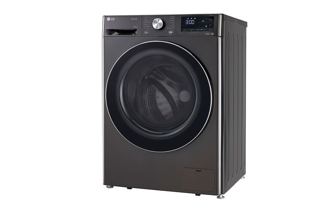 LG 11.0 kg, Front Load Washing Machine with AI Direct Drive ™ Washer with Steam + and ThinQ (FHP1411Z9B)