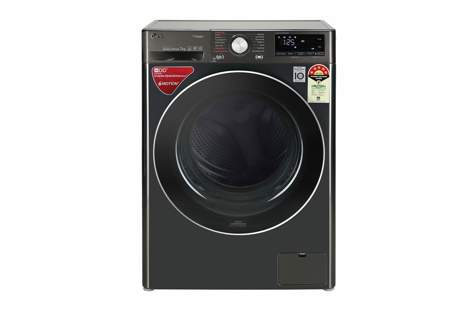 LG 7 Kg 5 Star Inverter Wi-Fi Fully-Automatic Front Loading Washing Machine