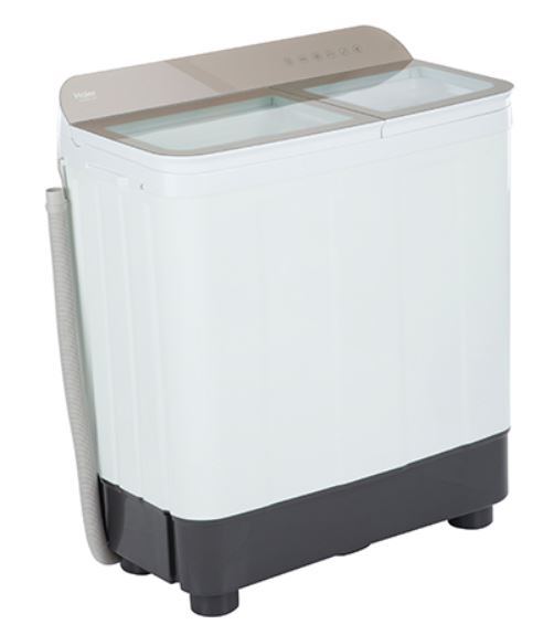 Haier 7 KG, Semi Automatic Washing Machine, 5 Years Warranty on Motor HTW70-178