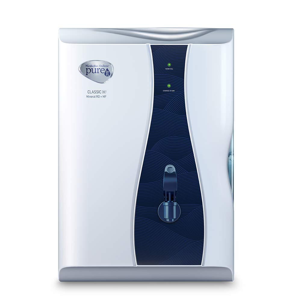 Hindustan Pureit Classic G2 Mineral RO+MF 6L Water Purifier - White