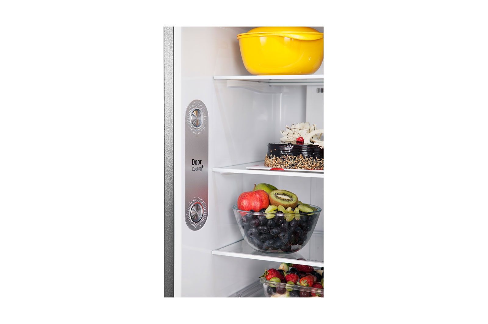 LG 260 L Frost Free Double Door Refrigerator in Shiney Steel Color GL-T292RPZY