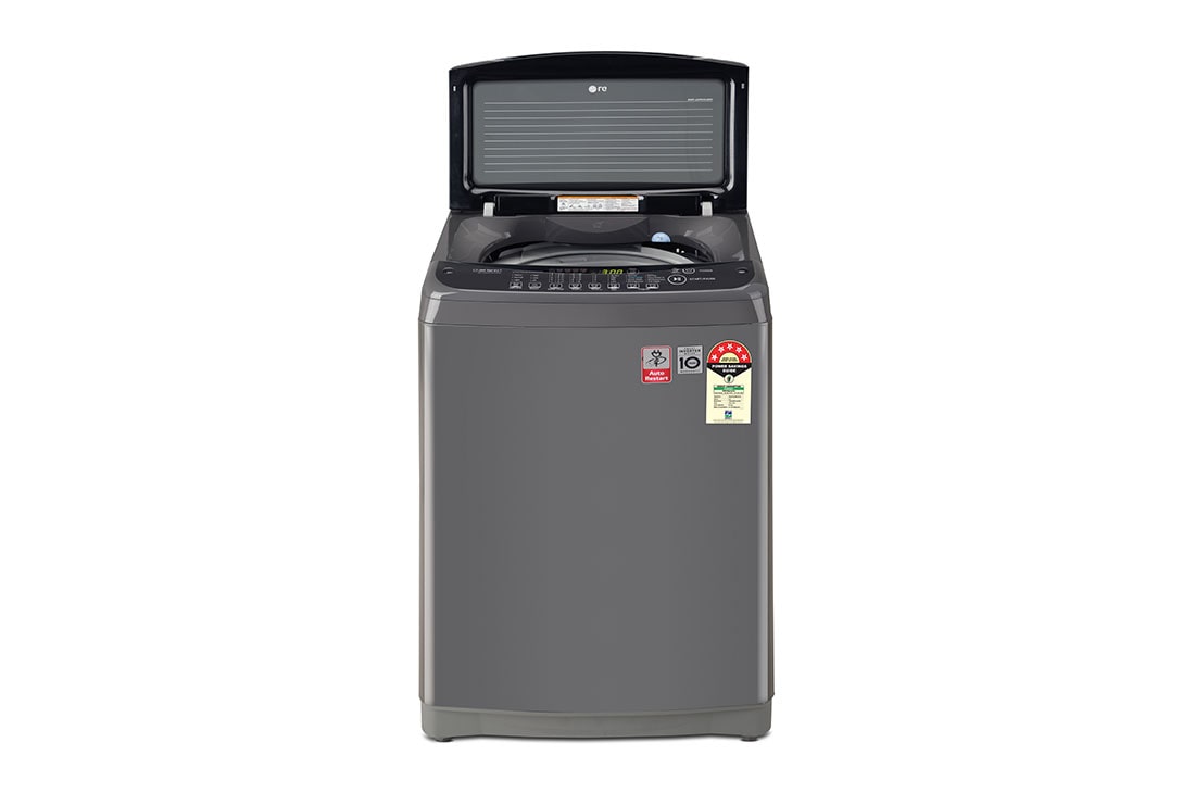 LG 6.5 kg, Fully-Automatic Top Load Washing Machine, 5 Star, Jet Spray+, TurboDrum, 10 Water Level Selection, Air Dry