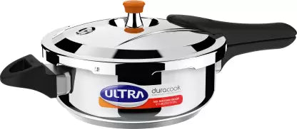 ULTRA DURACOOK 3.5 L Induction Bottom Pressure Cooker & Pressure Pan  (Stainless Steel)